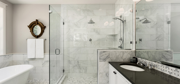 bathroom shower door installation in Thousand Oaks